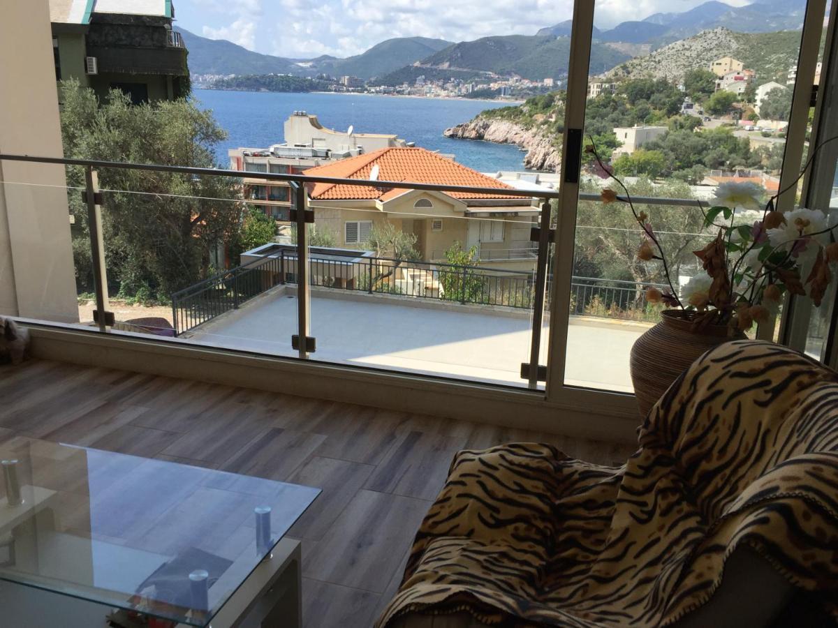 Apartment Galina Przno Budva Exteriör bild